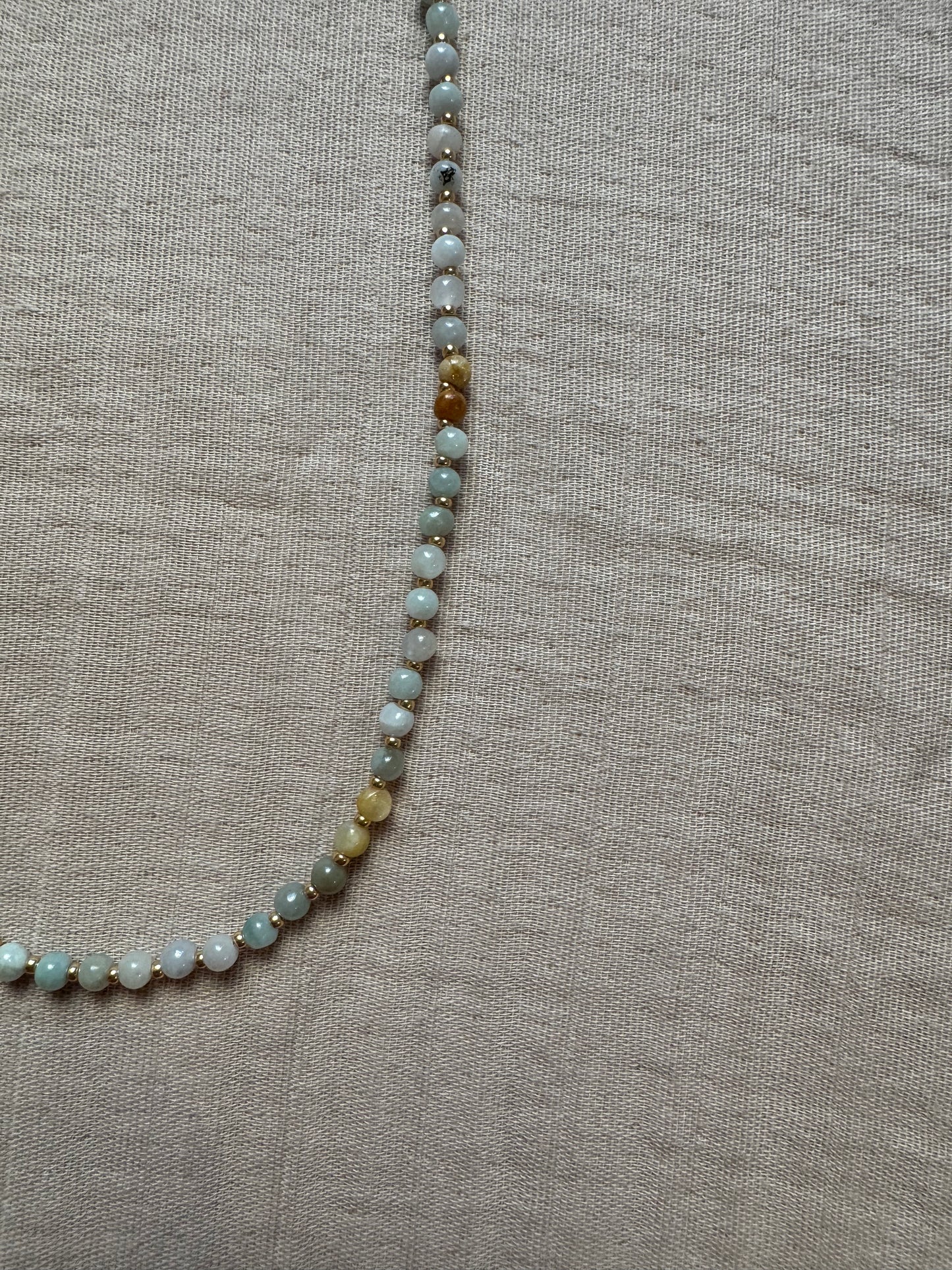 seafoam necklace
