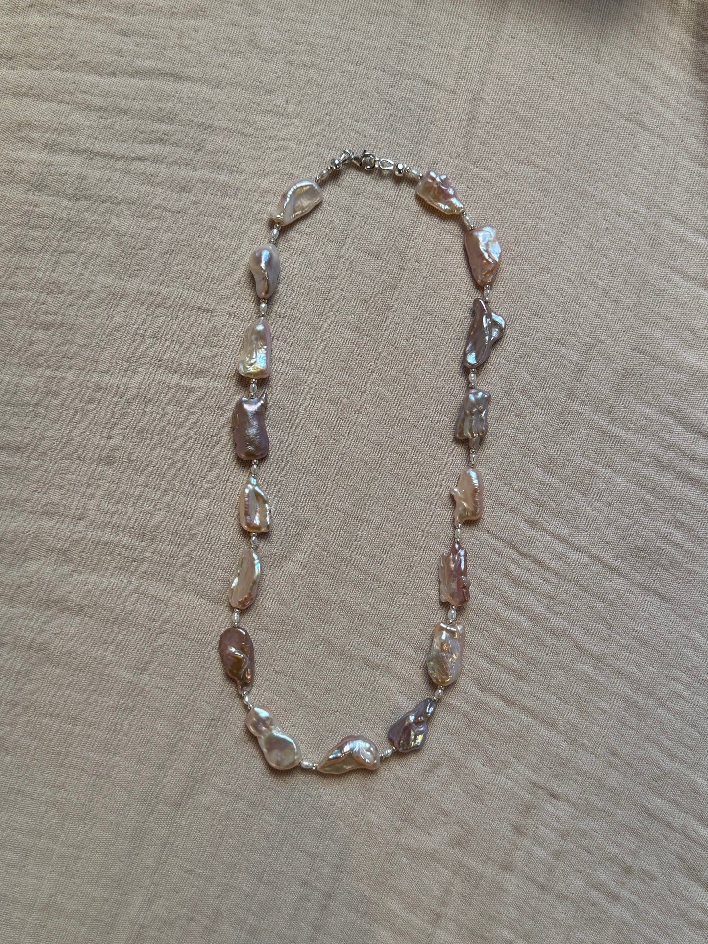 orchid necklace