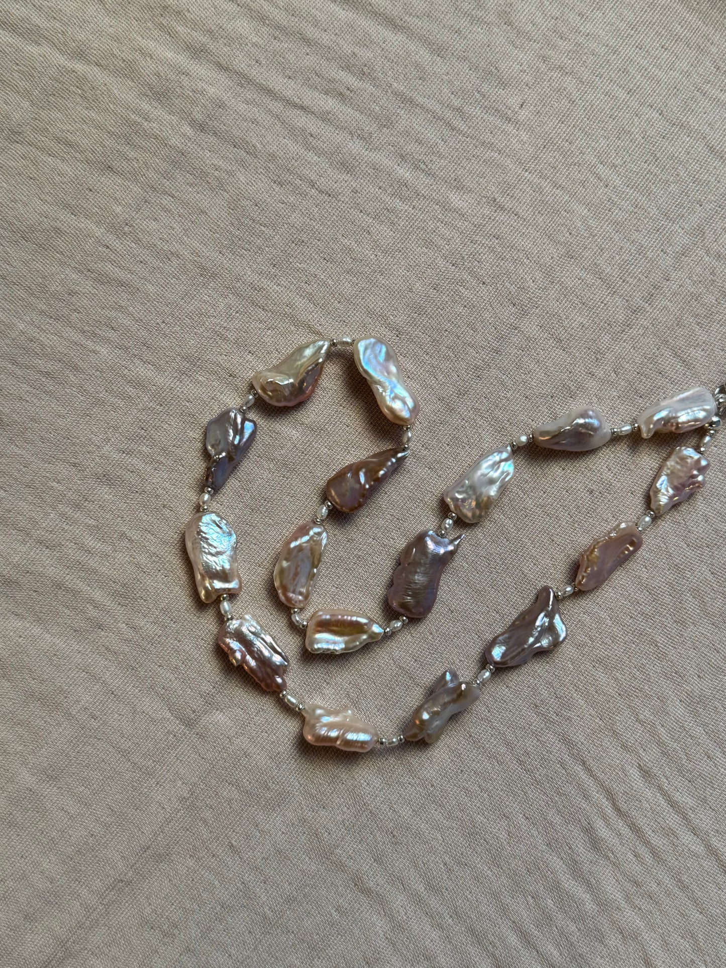 orchid necklace