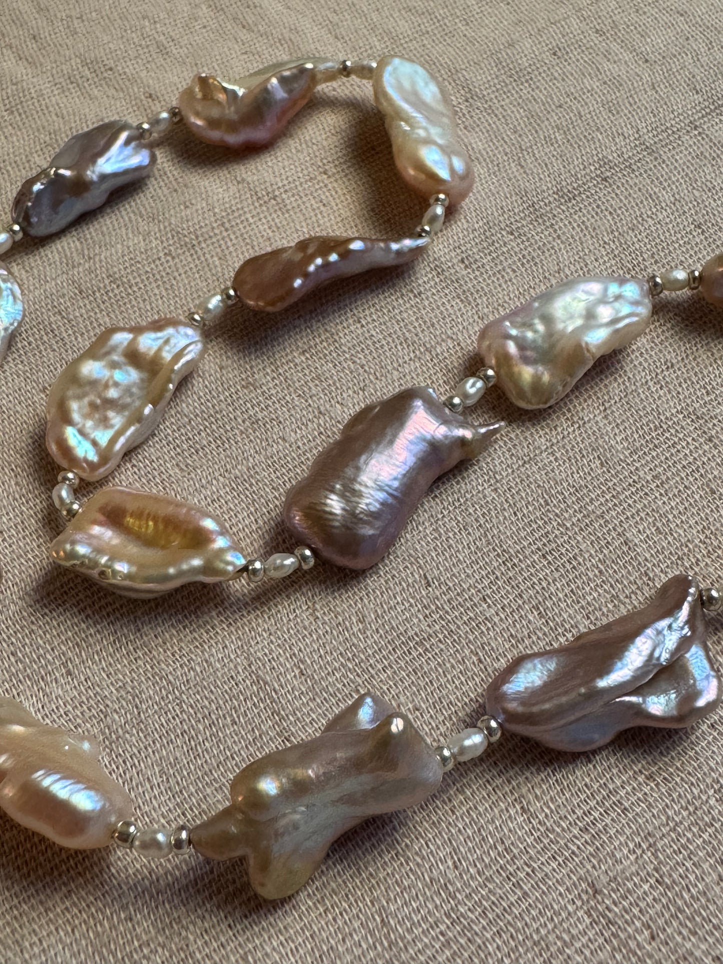 orchid necklace
