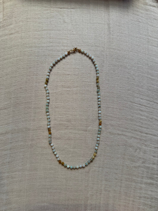 seafoam necklace