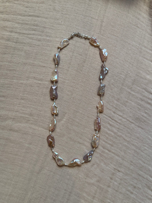 orchid necklace